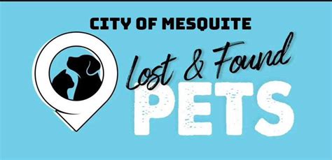 mesquite animal shelter lost and found